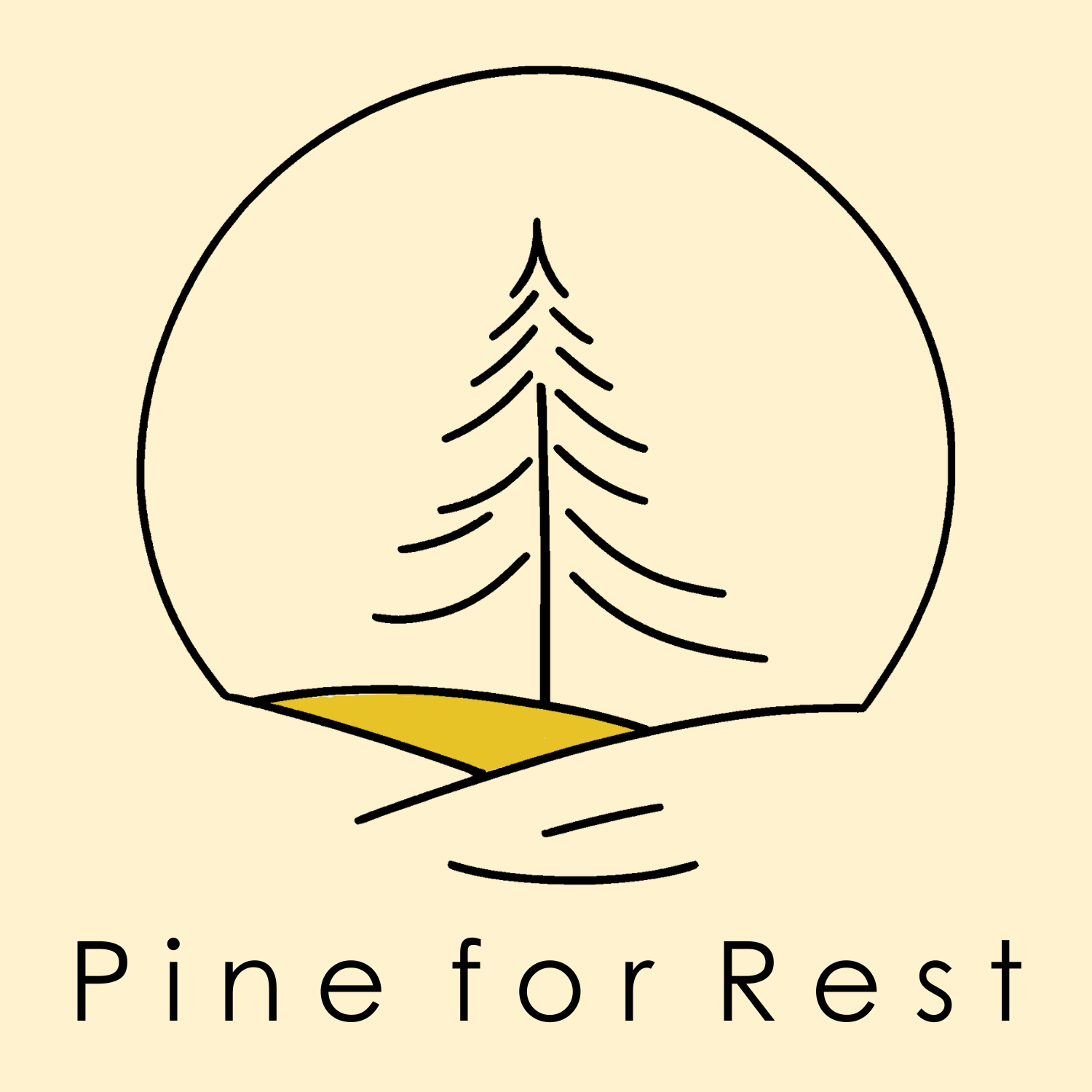 Pine for Rest logo
